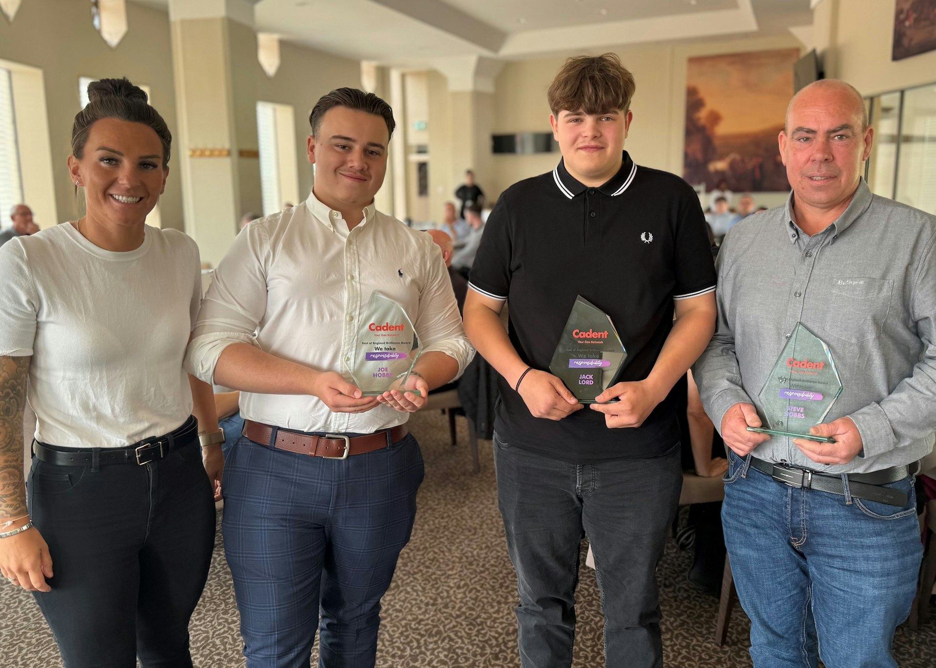 Vicky Grieve, Joe Hobbs, Jack Lord and Steve Hobbs